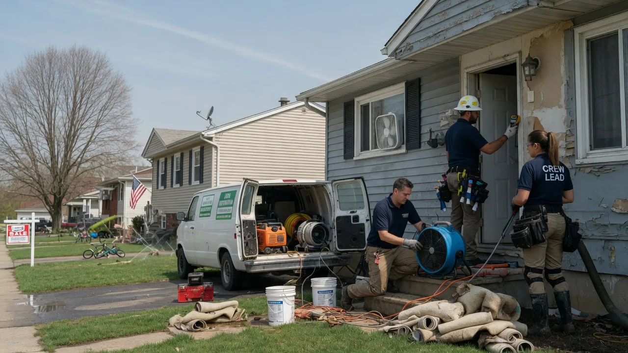 Flood Cleanup in Wood Dale, IL near me